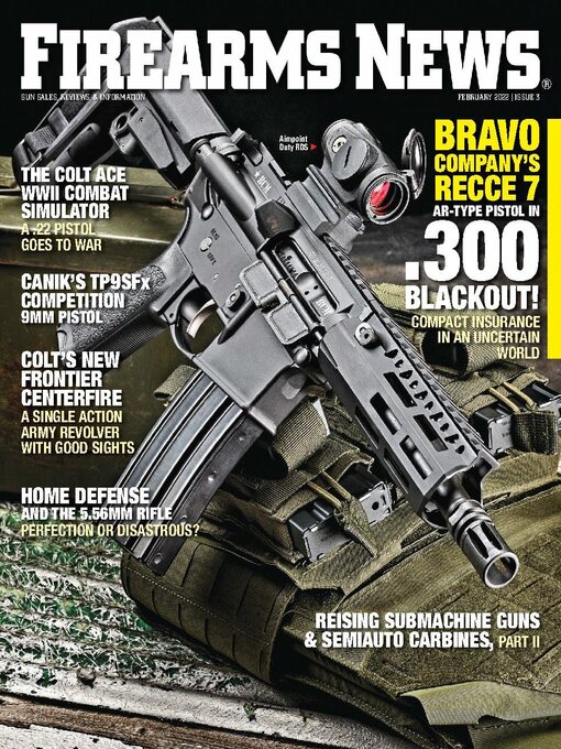 Cover image for Firearms News 